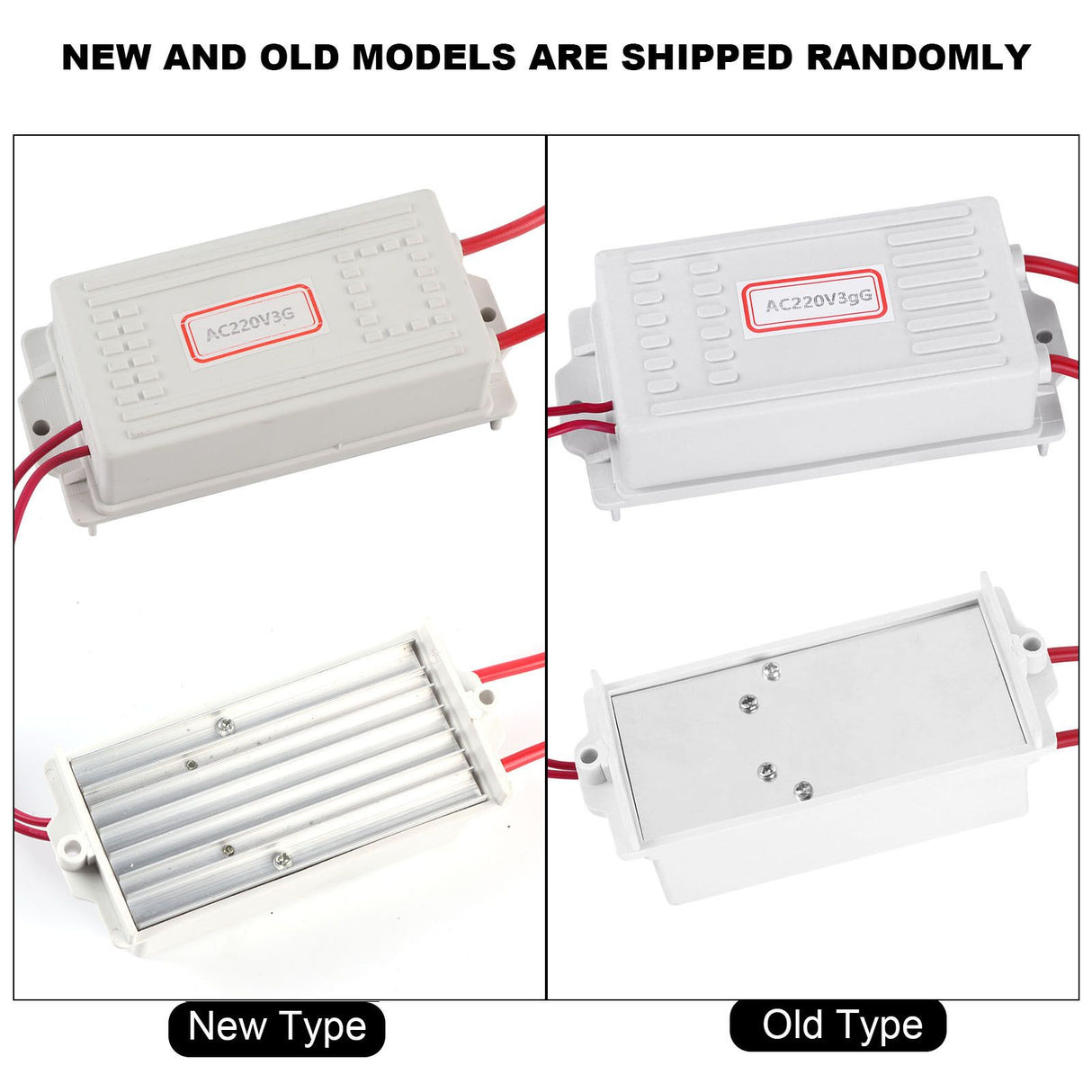 Ozone Generator Ozonator Ionizer Tube Air Purifier Quartz Tube Power Supply 220V 3G