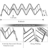 Taco Holder Set of 4, Premium Stainless Steel Taco Stand Rack for Kids Hard or Soft Shell Tacos - Low Angle