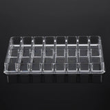 16 Grid Transparent Acrylic Larger Compact Organizer Power Eyebrow Powder Holder Store Box - Extra Image