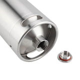 4L Mini Stainless Steel Beer Barrel with Spiral Cover Lid Practical Home Hotel Supplies - Extra Image