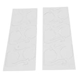 Acrylic Mirror Swan Wall Decal Sticker Art DIY for Home Nursery Room Decoration(Silver) - Side View