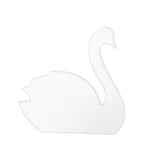 Acrylic Mirror Swan Wall Decal Sticker Art DIY for Home Nursery Room Decoration(Silver)