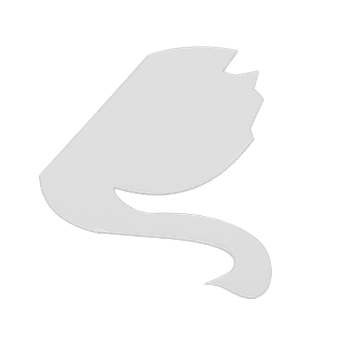 Acrylic Mirror Swan Wall Decal Sticker Art DIY for Home Nursery Room Decoration(Silver)