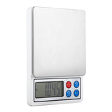 2KG/0.1g Portable Mini Digital Scales Electronic Balance High Precision for Measuring - 45-Degree Angle