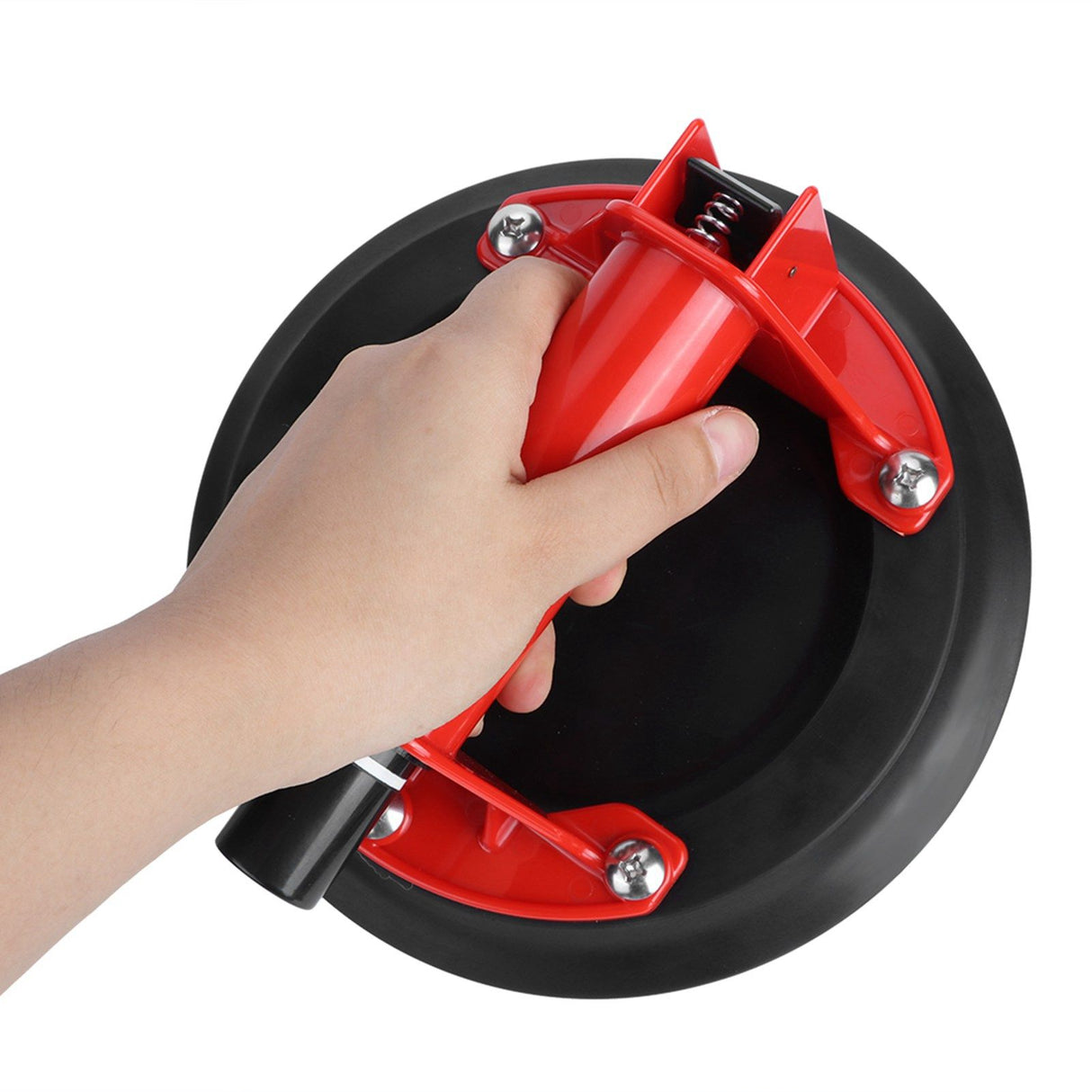 8 Inches Vacuum Suction Cup Manual Pump Single Handle for Lifting Glass