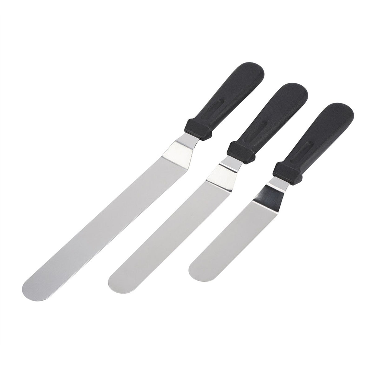 3pcs/ Set Stainless Steel Cake Knife for Decoration Professional Tool Kitchen Spatula