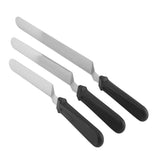 3pcs/ Set Stainless Steel Cake Knife for Decoration Professional Tool Kitchen Spatula