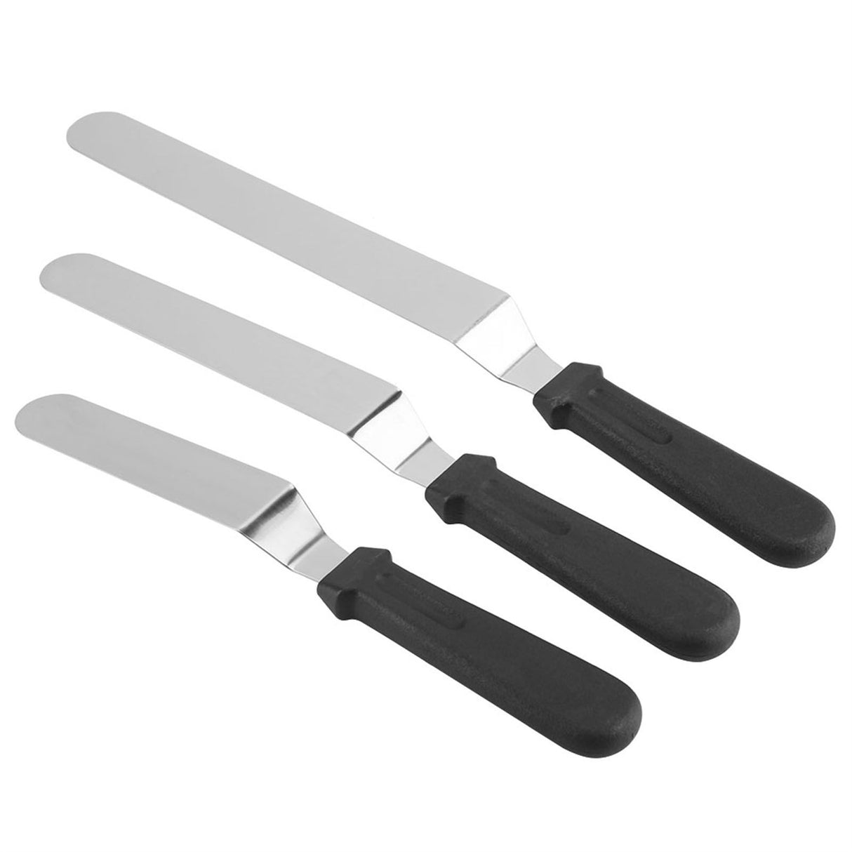 3pcs/ Set Stainless Steel Cake Knife for Decoration Professional Tool Kitchen Spatula