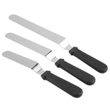 3pcs/ Set Stainless Steel Cake Knife for Decoration Professional Tool Kitchen Spatula