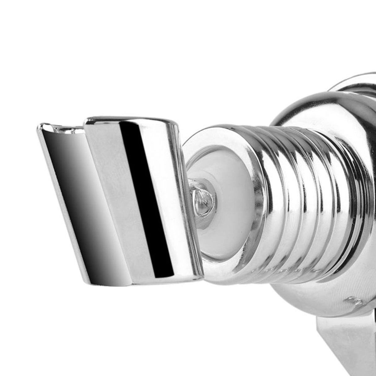 Strong Suction Cup Adjustable Shower Head Holder with Towel Hook Bathroom Wall Mount Bracket