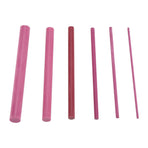 6 PCS 3000 Grits Ruby Polishing Oil Stone Sharpener Sharpening Stone Whetstone Tool Set