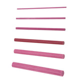6 PCS 3000 Grits Ruby Polishing Oil Stone Sharpener Sharpening Stone Whetstone Tool Set - Rear View