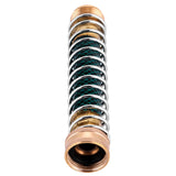 Garden Faucet Extension Hose Connector Spring Coil Kink Protector Irrigation Fitting Accessory - 45-Degree Angle
