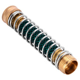 Garden Faucet Extension Hose Connector Spring Coil Kink Protector Irrigation Fitting Accessory - Close-Up Angle
