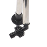 Stainless Steel Tripod Water Irrigation Tool Sprinkler Auto System Garden Lawn Supplies