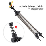 Stainless Steel Tripod Water Irrigation Tool Sprinkler Auto System Garden Lawn Supplies - Low Angle