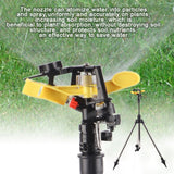Stainless Steel Tripod Water Irrigation Tool Sprinkler Auto System Garden Lawn Supplies