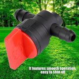 5pcs 1/4" Fuel Gas Tank Shut Off Valve Cut off Switch Garden Brush Cutter Lawnmower Accessory