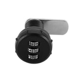 3 Digit Code Combination Cam Cabinet Zinc Alloy Password Security Coded Lock L 24