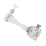 Movable Water Saving Extension Faucet Splash proof Kitchen Valve Spray Gray 13cm