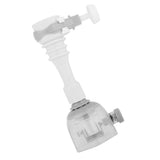 Movable Water Saving Extension Faucet Splash proof Kitchen Valve Spray Gray 13cm