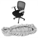 One Pair Elastic Stretchable Office Chair Armrest Covers Removable Computer Chair Arm Protector - Front View