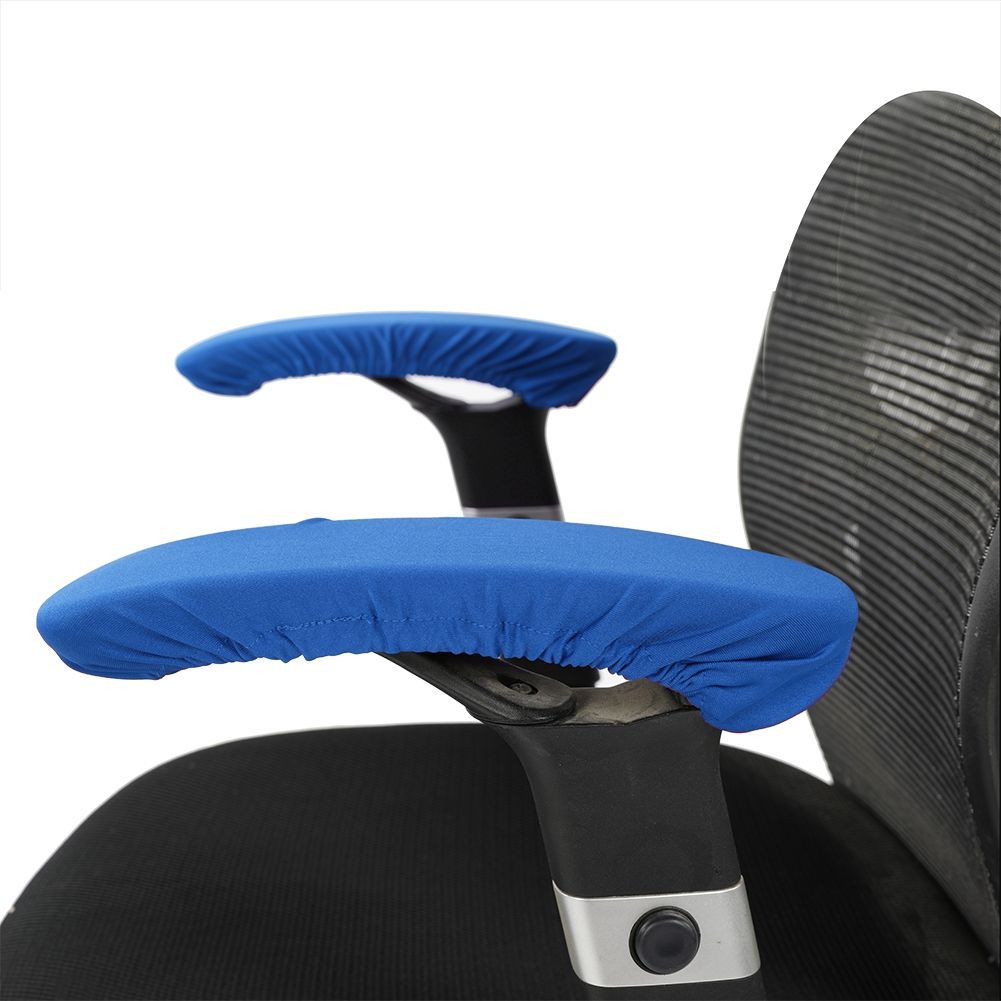 One Pair Elastic Stretchable Office Chair Armrest Covers Removable Computer Chair Arm Protector