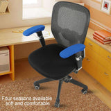 One Pair Elastic Stretchable Office Chair Armrest Covers Removable Computer Chair Arm Protector - Low Angle