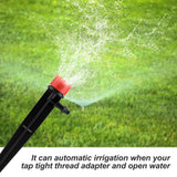 25 Meter Water Irrigation Set Ground Insertion Dropper Watering Auto System Tool Flowers Plants