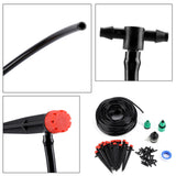 25 Meter Water Irrigation Set Ground Insertion Dropper Watering Auto System Tool Flowers Plants
