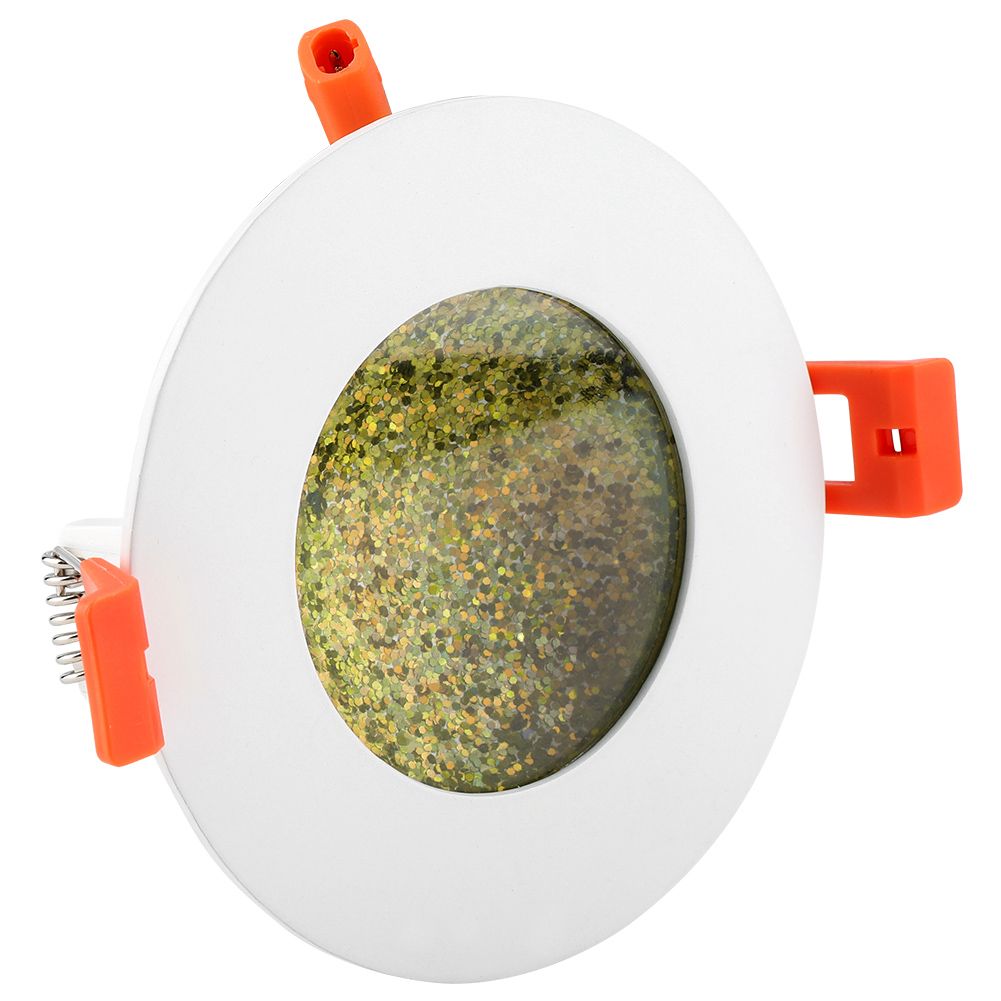 8W Diffused Reflective LED Light Lamp Golden