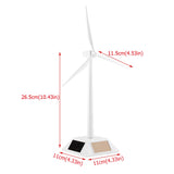 Solar Powered Wind Mill Model Desktop Decor Craft Kids Children Education Learning Toy - Extra Image