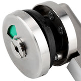 Zinc Alloy Door Lock Bolt Vacant Engaged Privacy Indicator for Toilet Restroom Bathroom