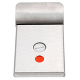 Bathroom Toilet Privacy Bolt Door Lock with Vacant Engaged Indicator and Screw Fittings