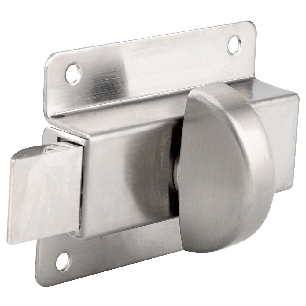Bathroom Toilet Privacy Bolt Door Lock with Vacant Engaged Indicator and Screw Fittings