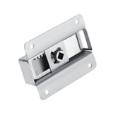Bathroom Restroom Toilet Privacy Bolt Door Lock with Vacant Engaged Indicator and Screw Fitting - Top-Down View