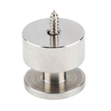 Bathroom Toilet Privacy Door Rotating Bolt Lock Hardware with Vacant Engaged Indicator - Extra Image