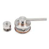 Bathroom Toilet Privacy Door Rotating Bolt Lock Hardware with Vacant Engaged Indicator - Extra Image