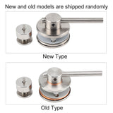 Bathroom Toilet Privacy Door Rotating Bolt Lock Hardware with Vacant Engaged Indicator