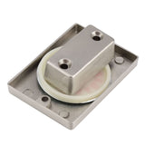 Door Bolt Lock with Vacant Engaged Privacy Indicator & Screws Bathroom Restroom Toilet Hardware - Low Angle