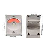 Door Bolt Lock with Vacant Engaged Privacy Indicator & Screws Bathroom Restroom Toilet Hardware