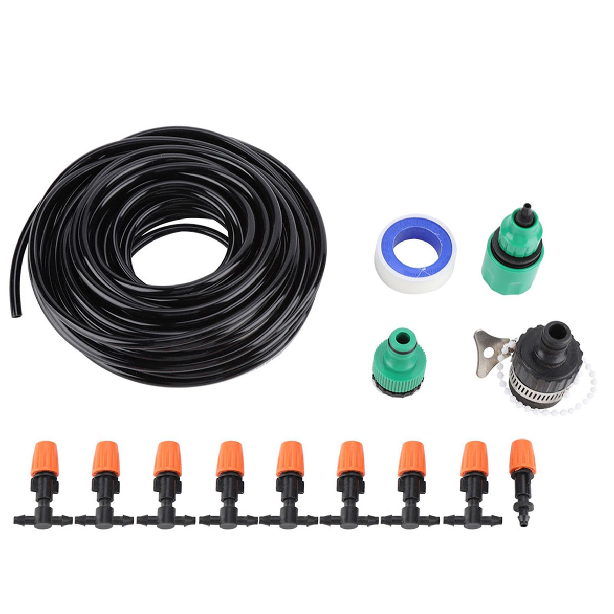 15 Meter Water Irrigation Set Spray Atomization Watering Auto System Tools Garden Supplies