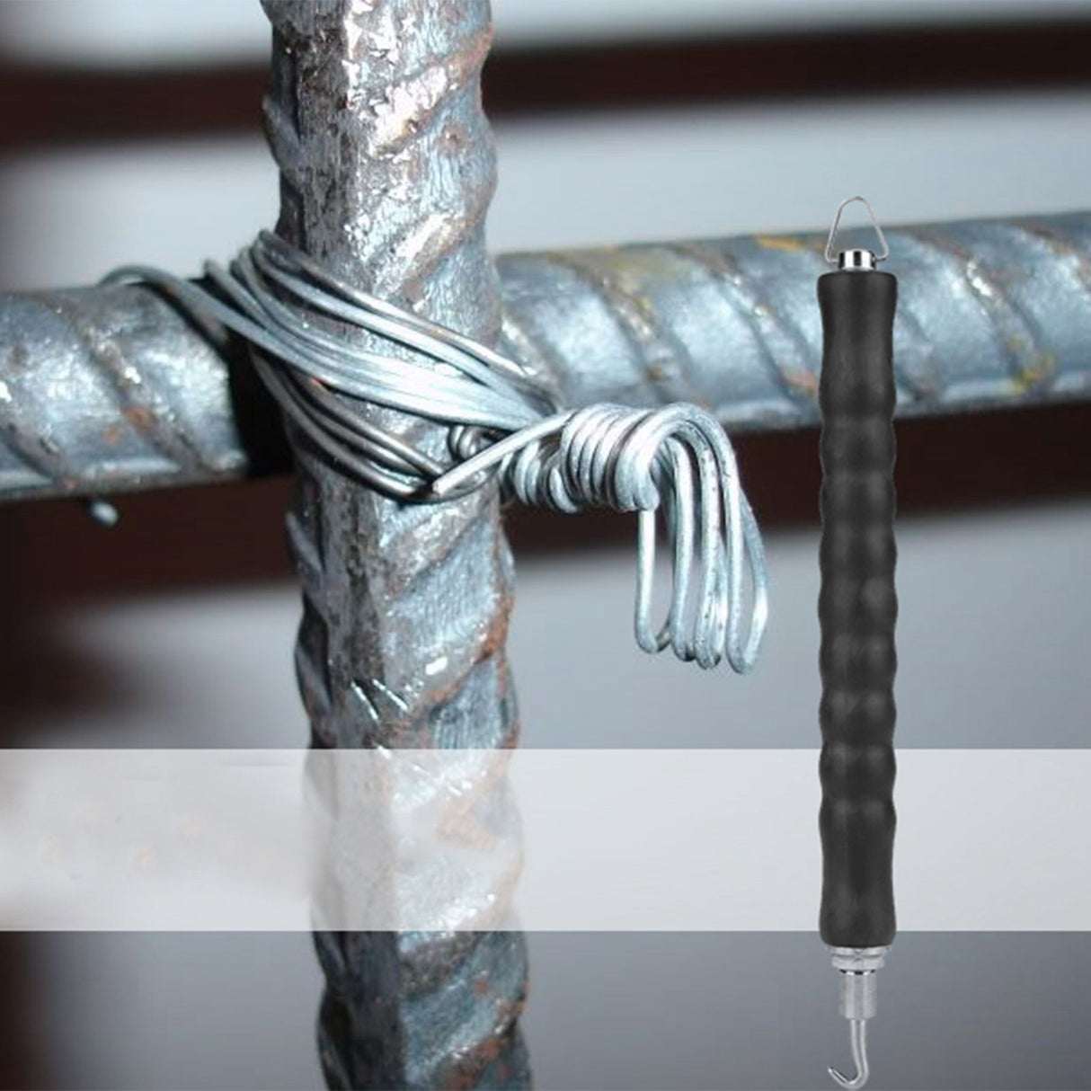Rebar Wire Hook Semiautomatic Retractable Hook Construction Site Reinforcement Tying Tool