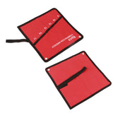 Multi Pocket Roll Up Tools Storage Bag Spanner Plier Wrench Holder Canvas Organizer (6 Pockets)