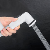 Portable ABS Plastic Hand Held Bidet Sprayer Bathroom Shower Spray Head Set with Hose Holder