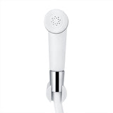 Portable ABS Plastic Hand Held Bidet Sprayer Bathroom Shower Spray Head Set with Hose Holder - 45-Degree Angle