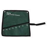 Multi Pocket Canvas Roll Up Tools Storage Bag Spanner Plier Wrench Holder Organizer (8 Pockets)