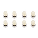 8pcs Brass ABS Sliding Glass Shower Door Rollers Runners Pulleys Bathroom Doors Hardware (23mm)