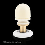 8pcs Brass ABS Sliding Glass Shower Door Rollers Runners Pulleys Bathroom Doors Hardware (23mm)