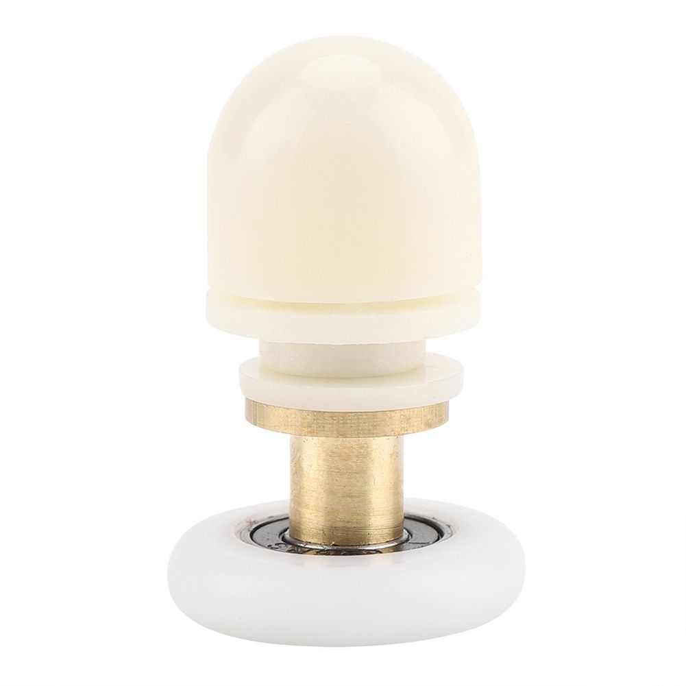 8pcs Brass ABS Sliding Glass Shower Door Rollers Runners Pulleys Bathroom Doors Hardware (23mm)